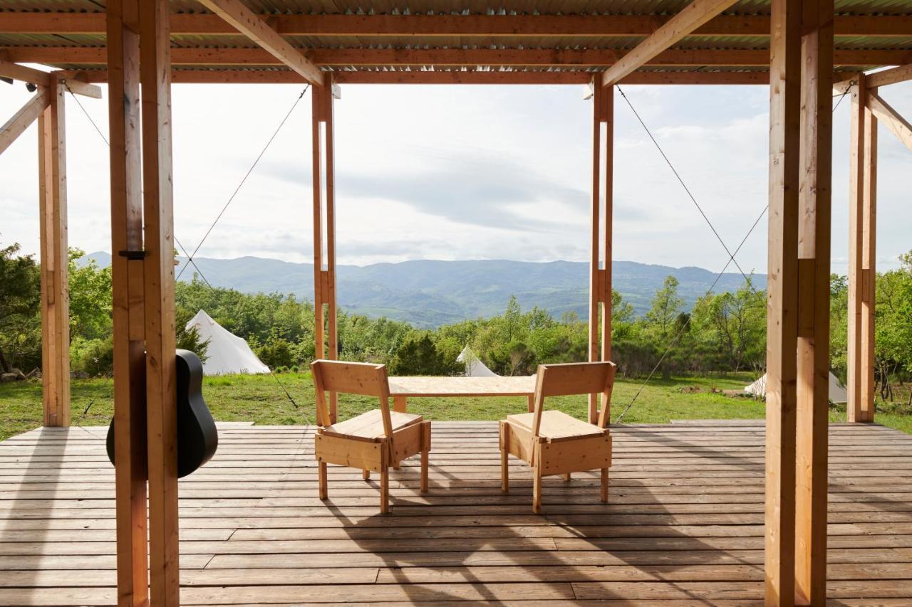 Agricola Ombra - Tents In Nature Hotel Lajatico Luaran gambar
